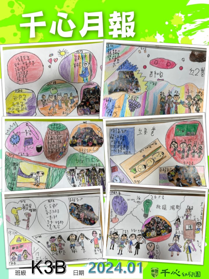 K3B櫻桃班1月月報