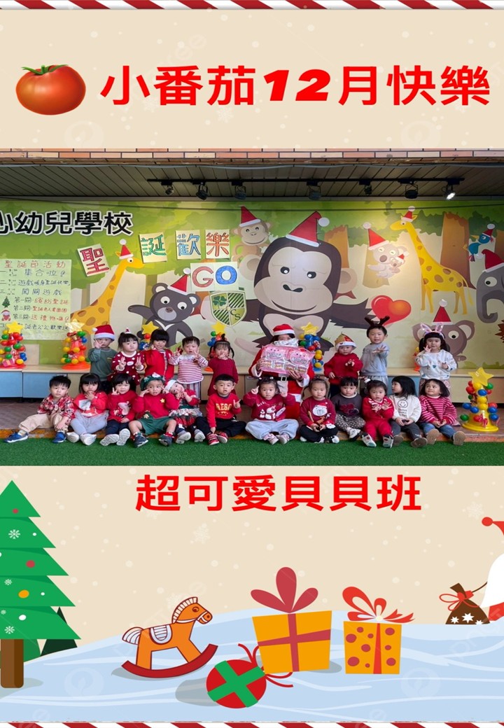 貝貝番茄班12月月報