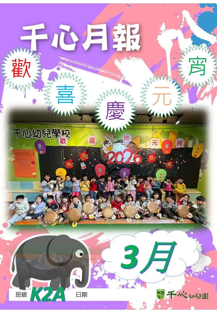 K2A奇異果班3月月報